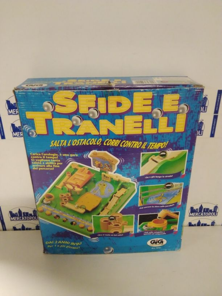 Mercatopoli GIOCO DI SOCIETA' SFIDE E TRANELLI