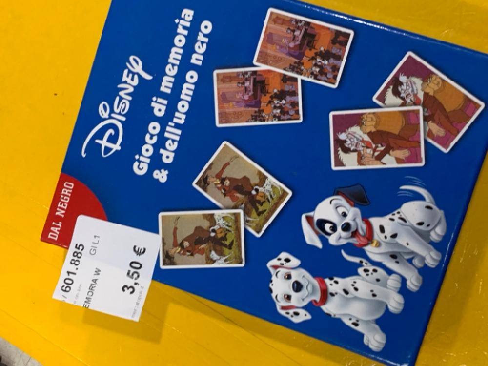 Mercatopoli GIOCO DISNEY DI MEMORIA W