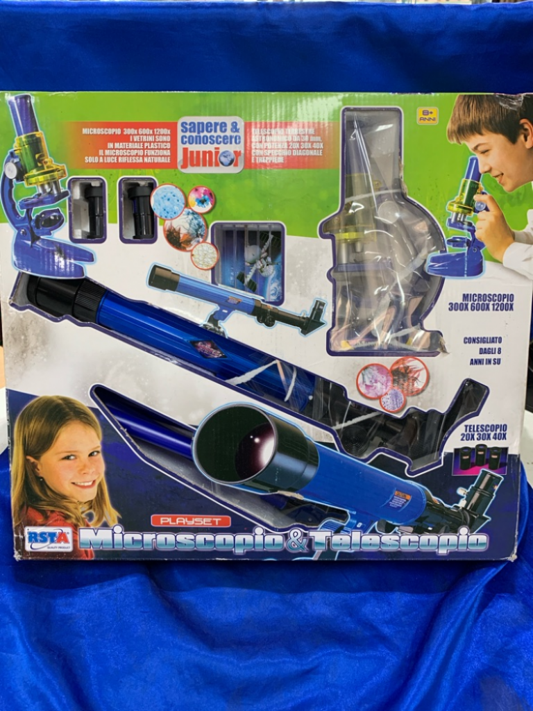Mercatopoli GIOCO MICROSCOPIO TELESCOPIO W