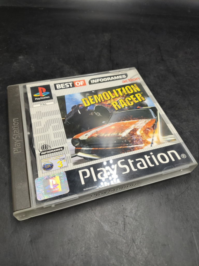 Mercatopoli GIOCO PS1 DEMOLITION RACER + LIBRETTO