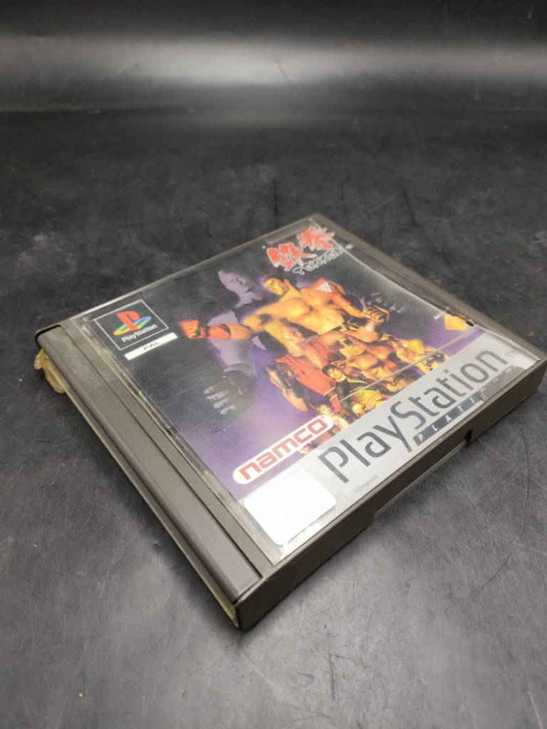Mercatopoli GIOCO PS1 TEKKEN CUSTODIA ROVINATA