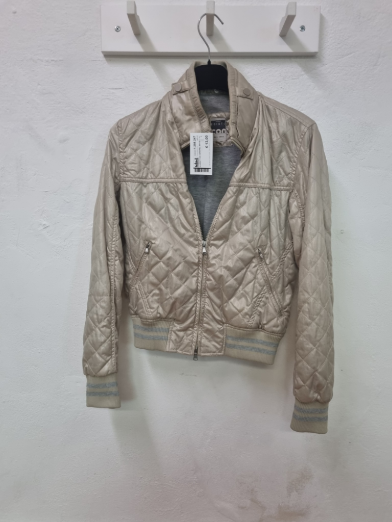 Mercatopoli Giubbottino Conbipel Beige Tg S