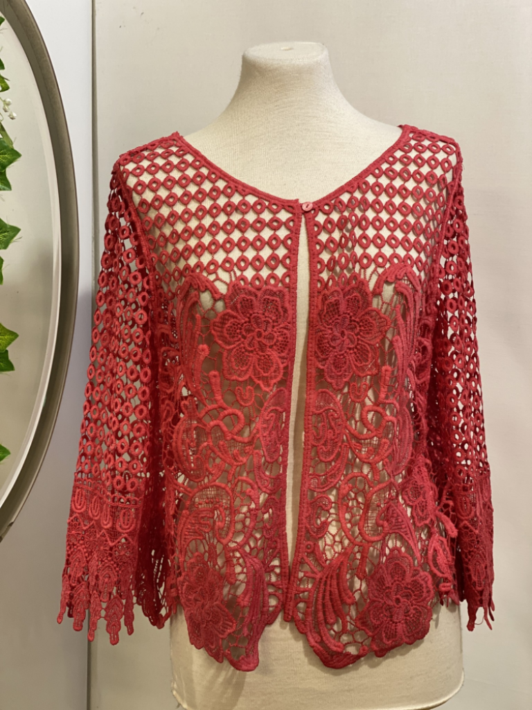 Mercatopoli Golfino Corallo In Pizzo Donna Tg 44