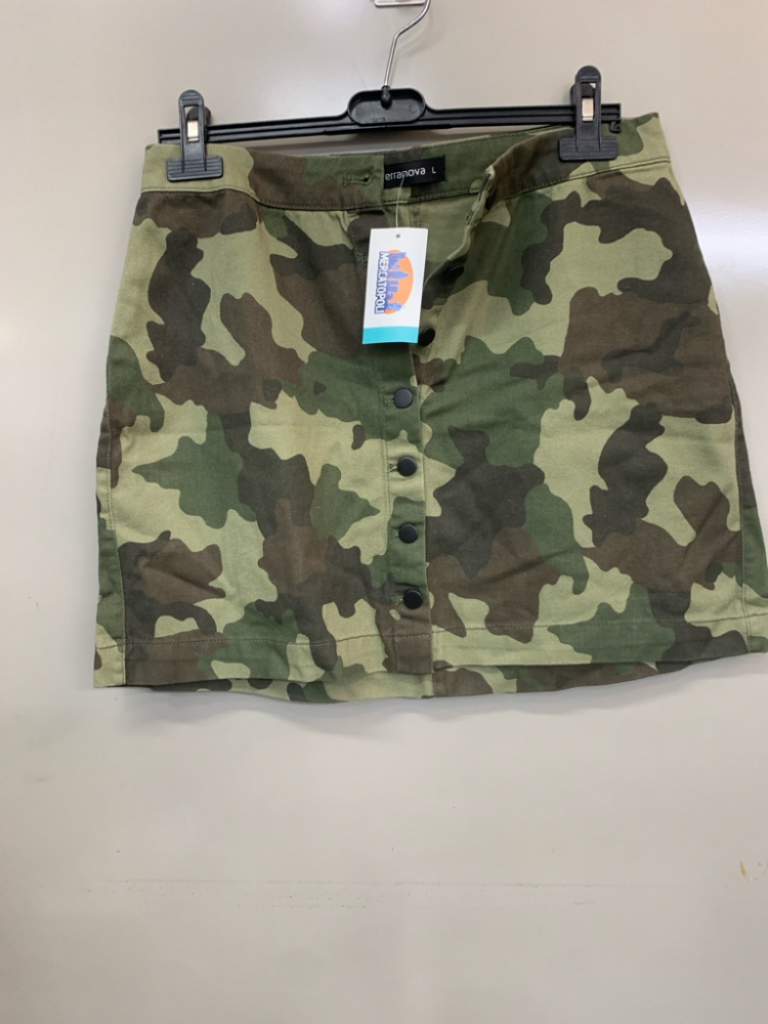 Mercatopoli Gonna Verde Mimetica Terranova L A