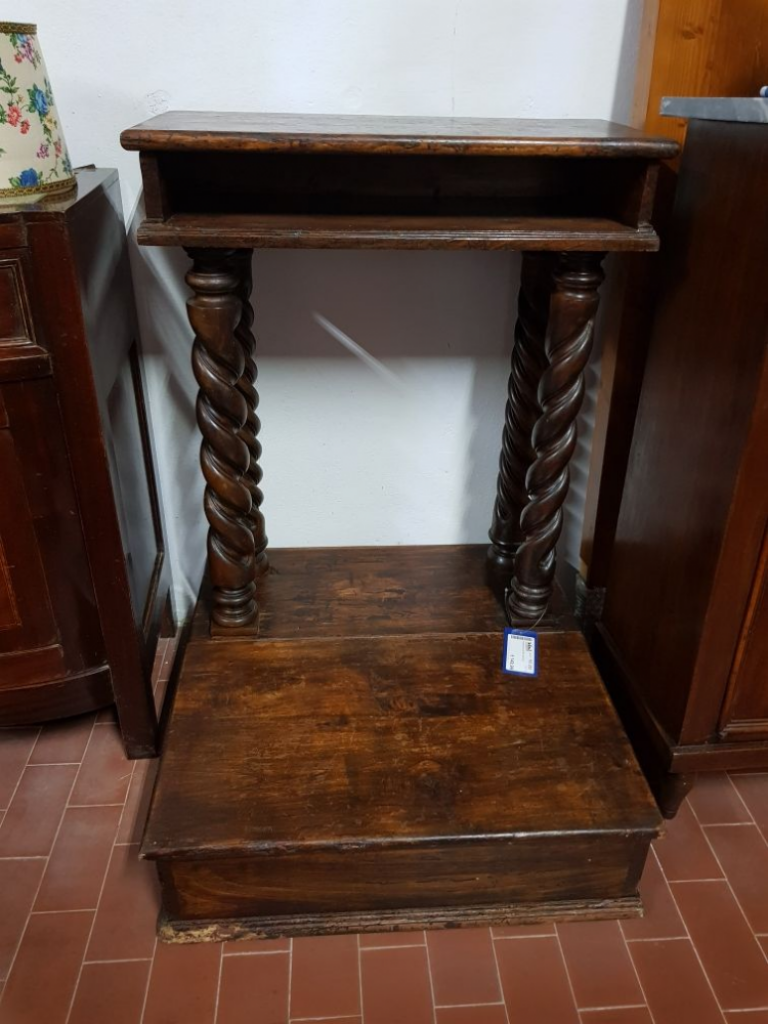 Mercatopoli inginocchiatoio antico 55X56XH 80CM