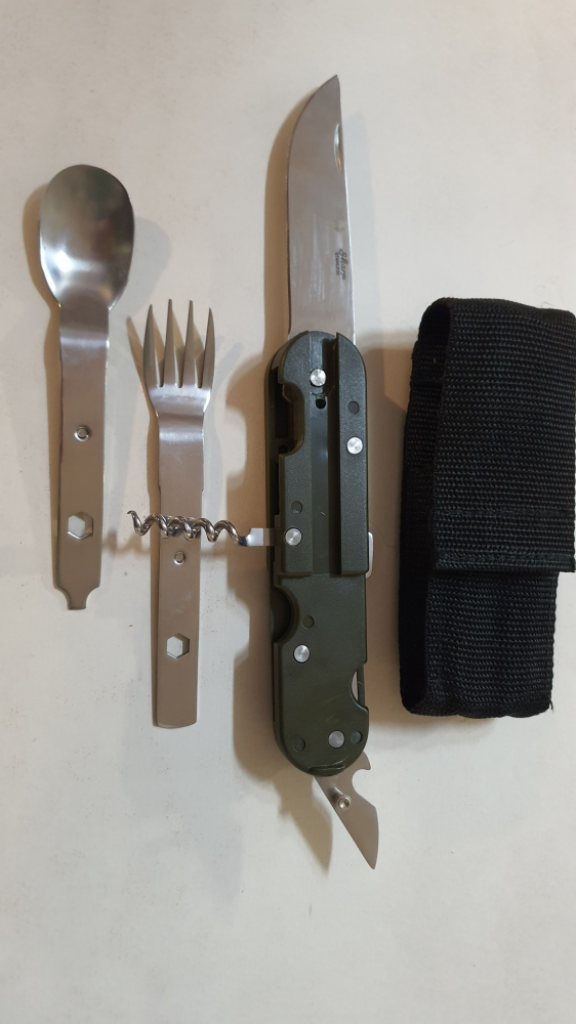 Mercatopoli Kit Posate Da Campeggio Compact