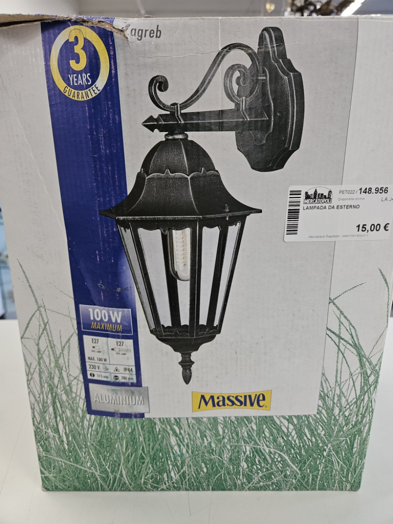 Mercatopoli Lampada Da Esterno