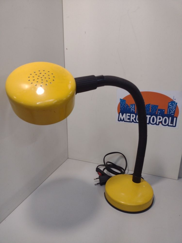 Mercatopoli Lampada Da Tavolo Veneta Lumi Gialla
