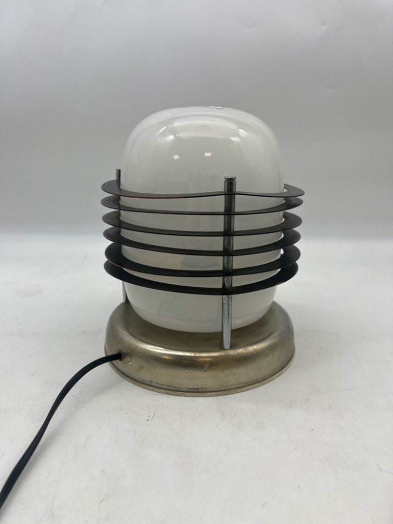 Mercatopoli Lampada Da Tavolo Vintage Vetro