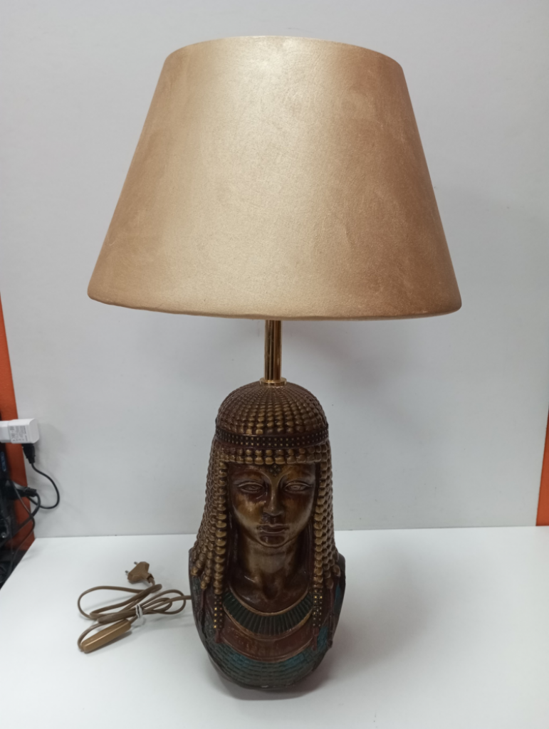 Mercatopoli Lampada Egizia H 67 Cm