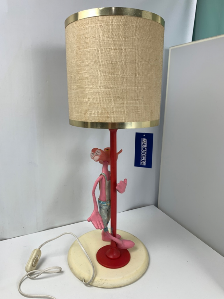 Mercatopoli Lampada Tavolo Pantera Rosa Linea Zero
