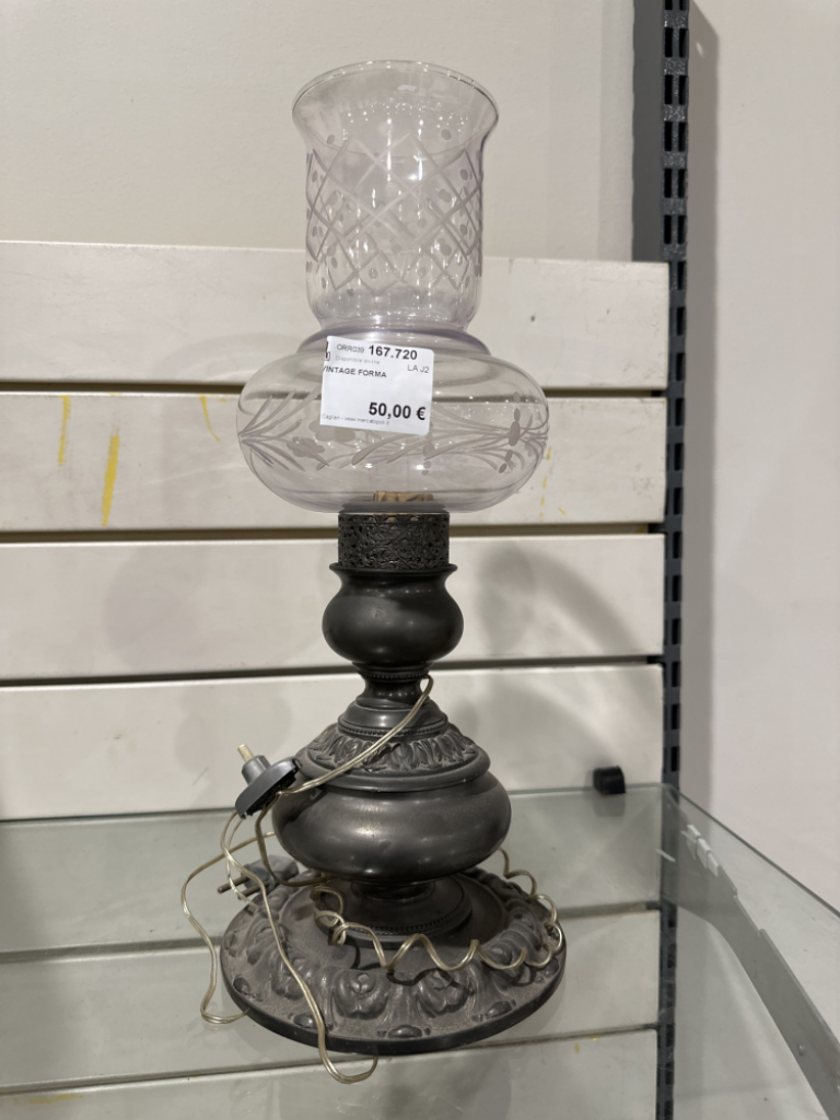 Mercatopoli Lampada Vintage Forma Lanterna