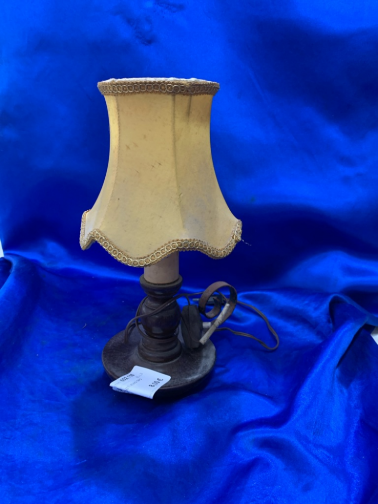 Mercatopoli Lampada Vintage Legno Tipo Bugia