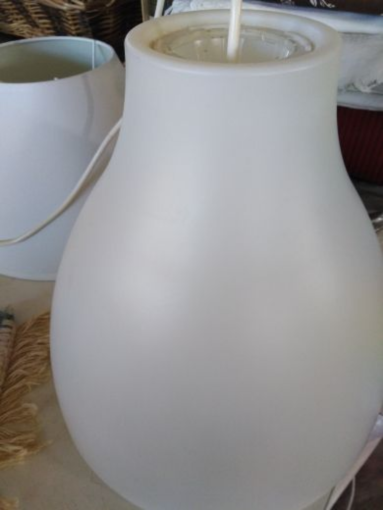 Mercatopoli Lampadario 1 Luce Bianco Diam 28