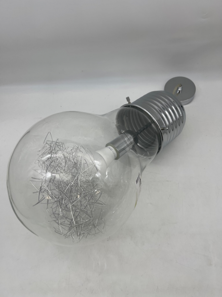 Mercatopoli Lampadario Forma Lampadina 46x25cm