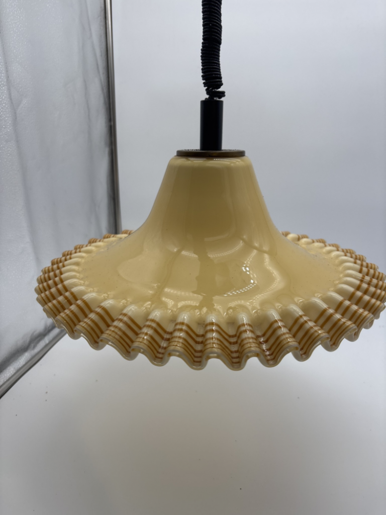 Mercatopoli Lampadario In Vetro Giallo
