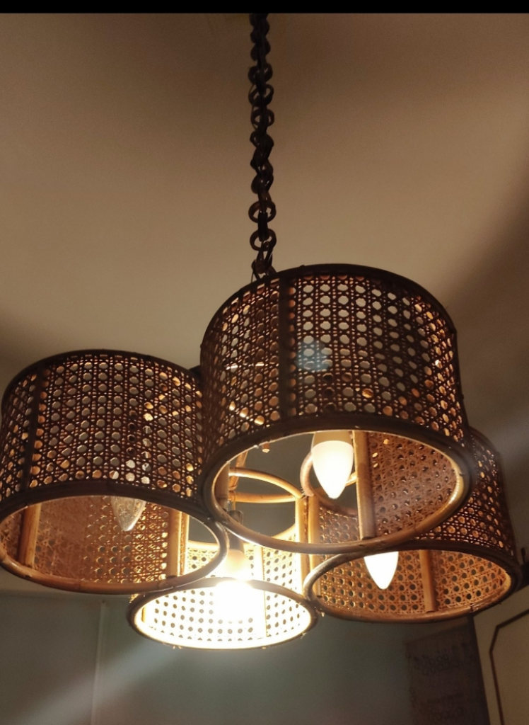 Mercatopoli Lampadario Vimini