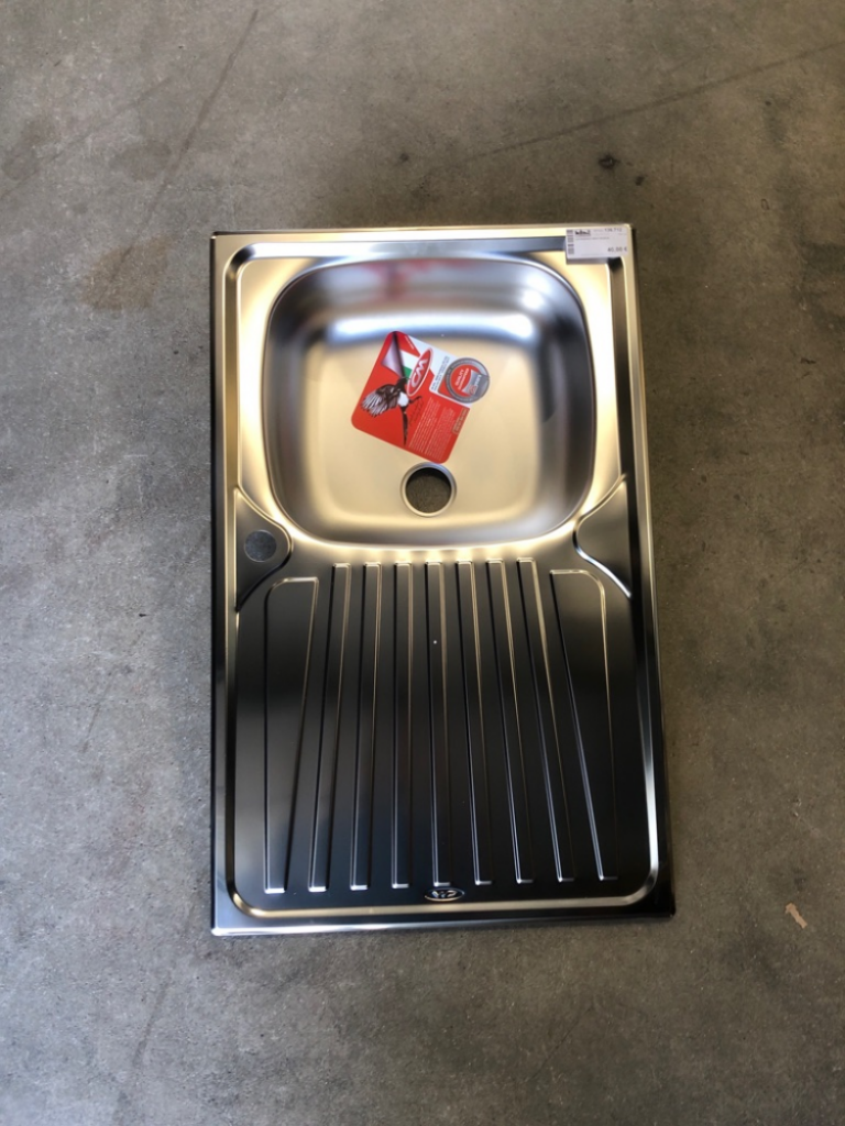 Mercatopoli Lavandino Inox Nuovo