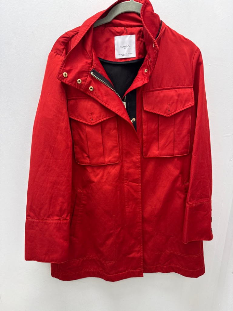 Mercatopoli Mango Trench Rosso D Xs
