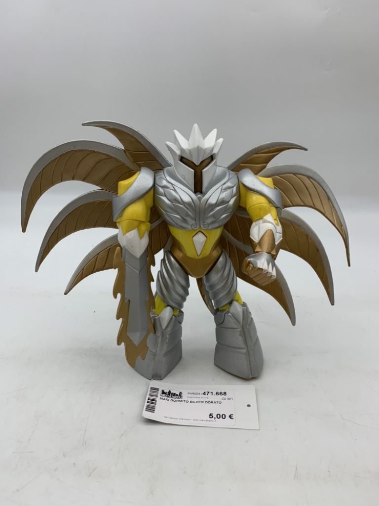 Mercatopoli Maxi Gormito Silver Dorato