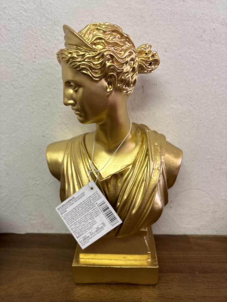 Mercatopoli Mezzo Busto Dorata