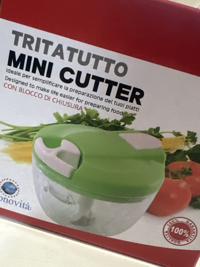 Mercatopoli Mini Cutter Tritatutto