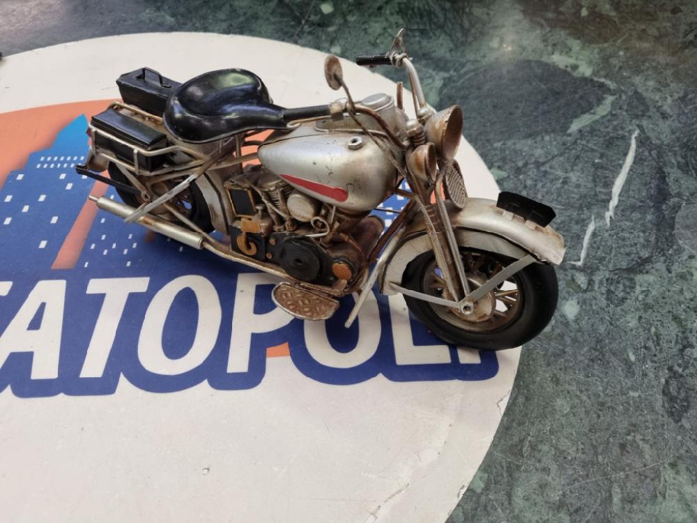 Mercatopoli Modellino Moto Vintage Metallo