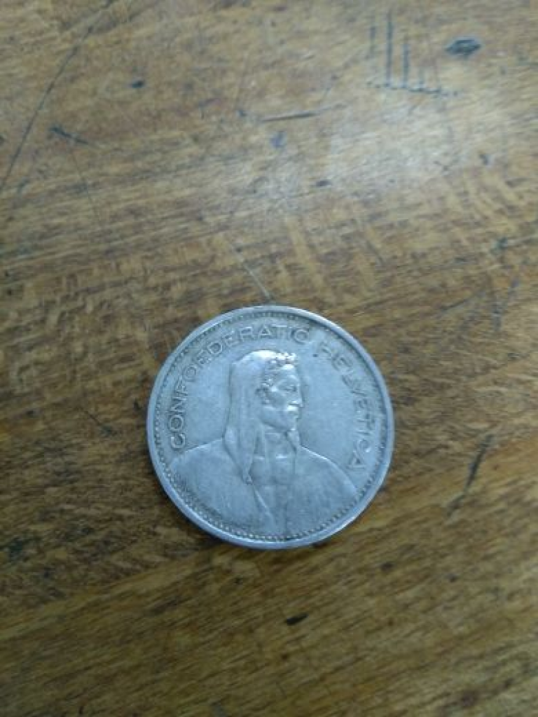 Mercatopoli Moneta 5 Franchi Svizzeri 1951