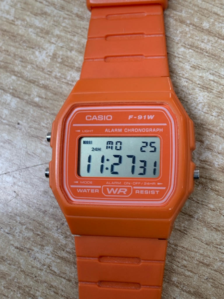 Mercatopoli Orologio Casio Arancione W