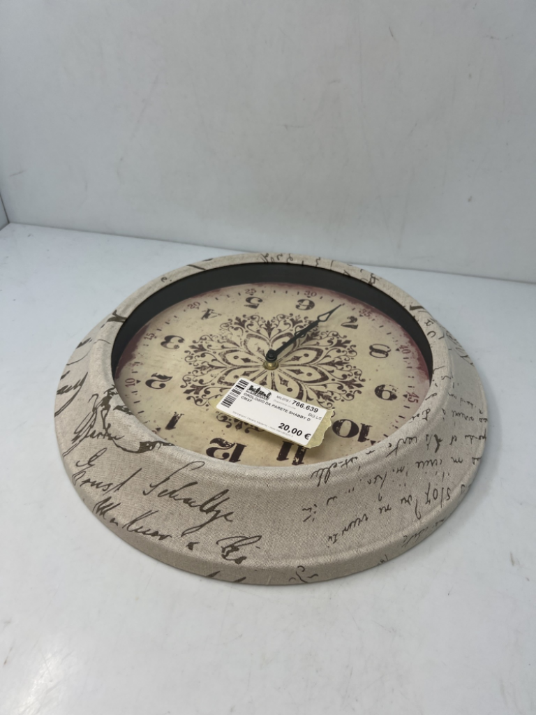Mercatopoli Orologio Da Parete Shabby D Cm37