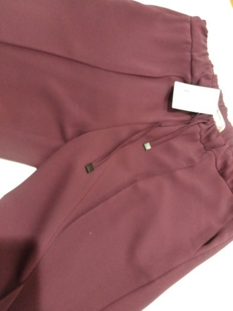 Mercatopoli Pantalone D/42 Bordeaux Liviana Conti