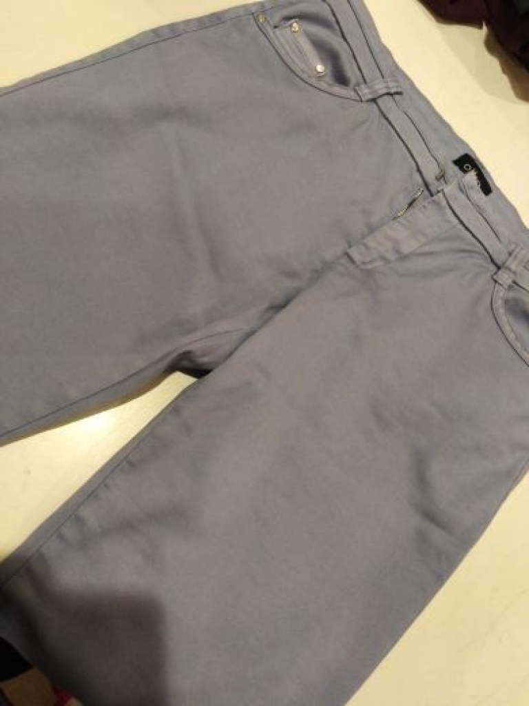 Mercatopoli Pantalone D/44 Celeste Oltre