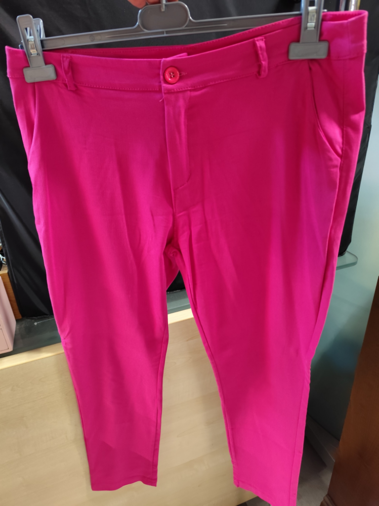 Mercatopoli Pantaloni Fucsia Tg Xl