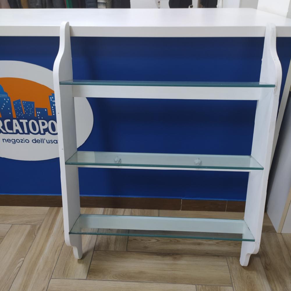 Mercatopoli Piattaia Legno Shabby L 74 H 96 P 15