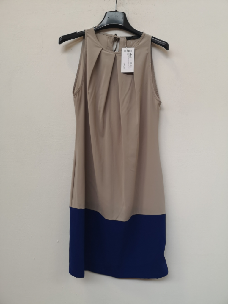 Mercatopoli PINKO ABITO Bicolore Beige E Blu Tg. 44