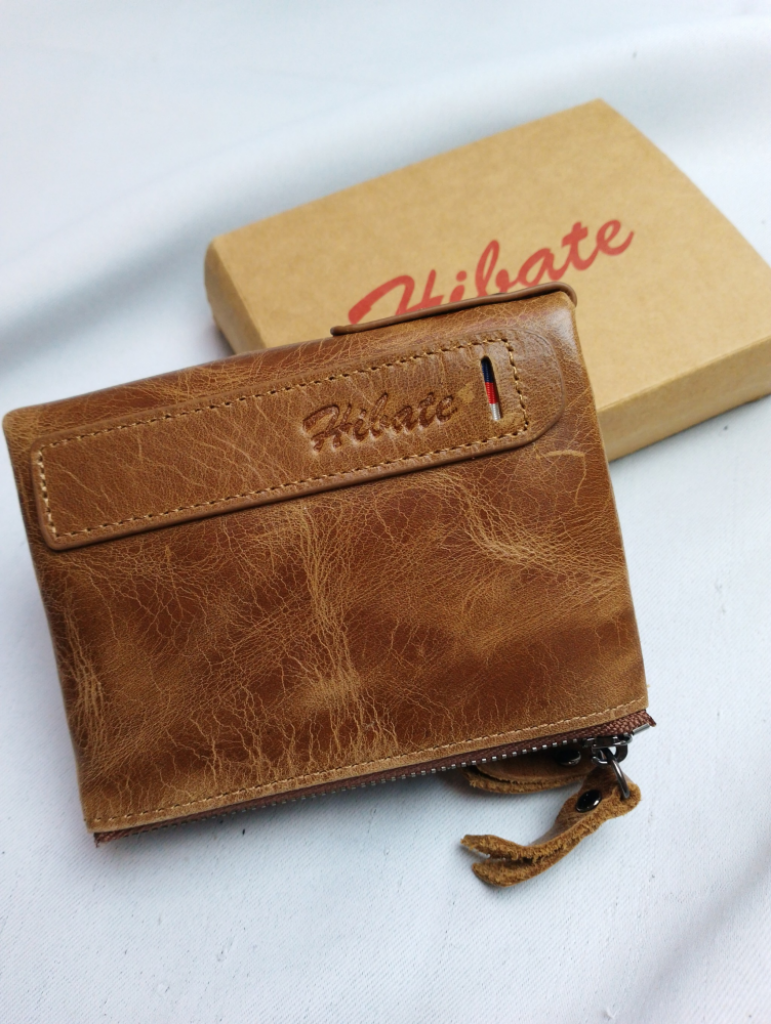 Mercatopoli Portafoglio Hibate Pelle Marrone