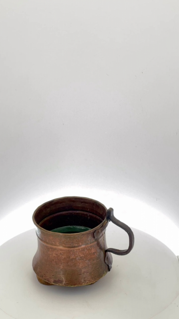 Mercatopoli Portavasi Boccale Rame D12cm