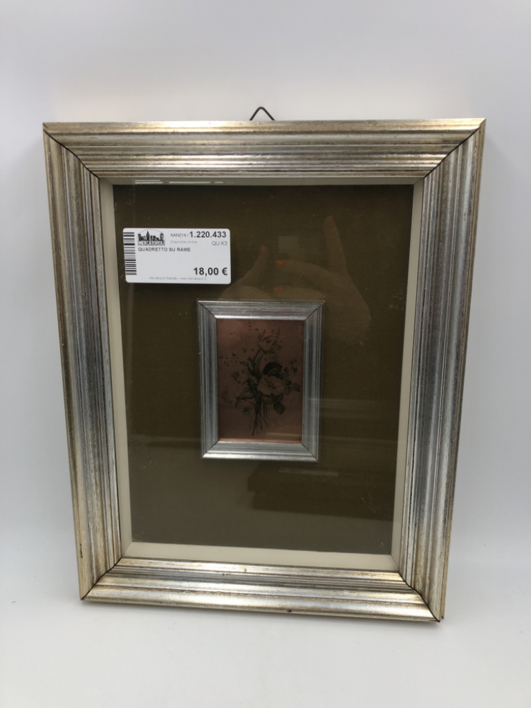 Mercatopoli Quadretto Su Rame