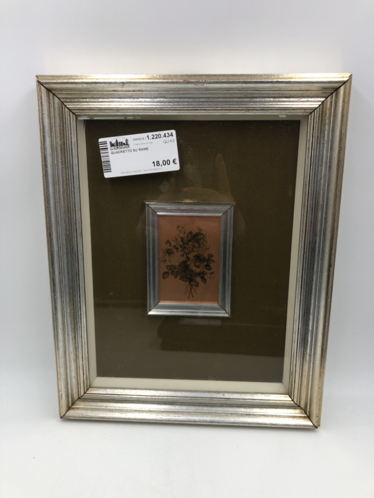 Mercatopoli Quadretto Su Rame