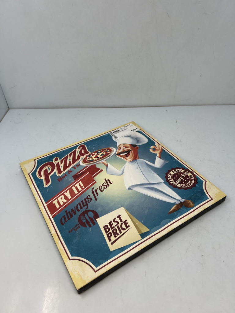 Mercatopoli QUADRETTO TELA PIZZA