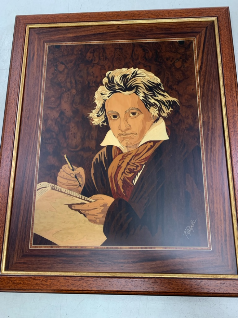 Mercatopoli QUADRO BEETHOVEN 48X57 W