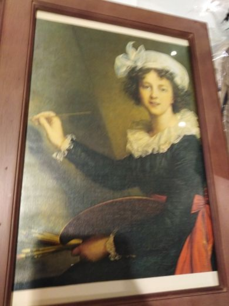 Mercatopoli Quadro Stampa 25x35 Cornice Legno