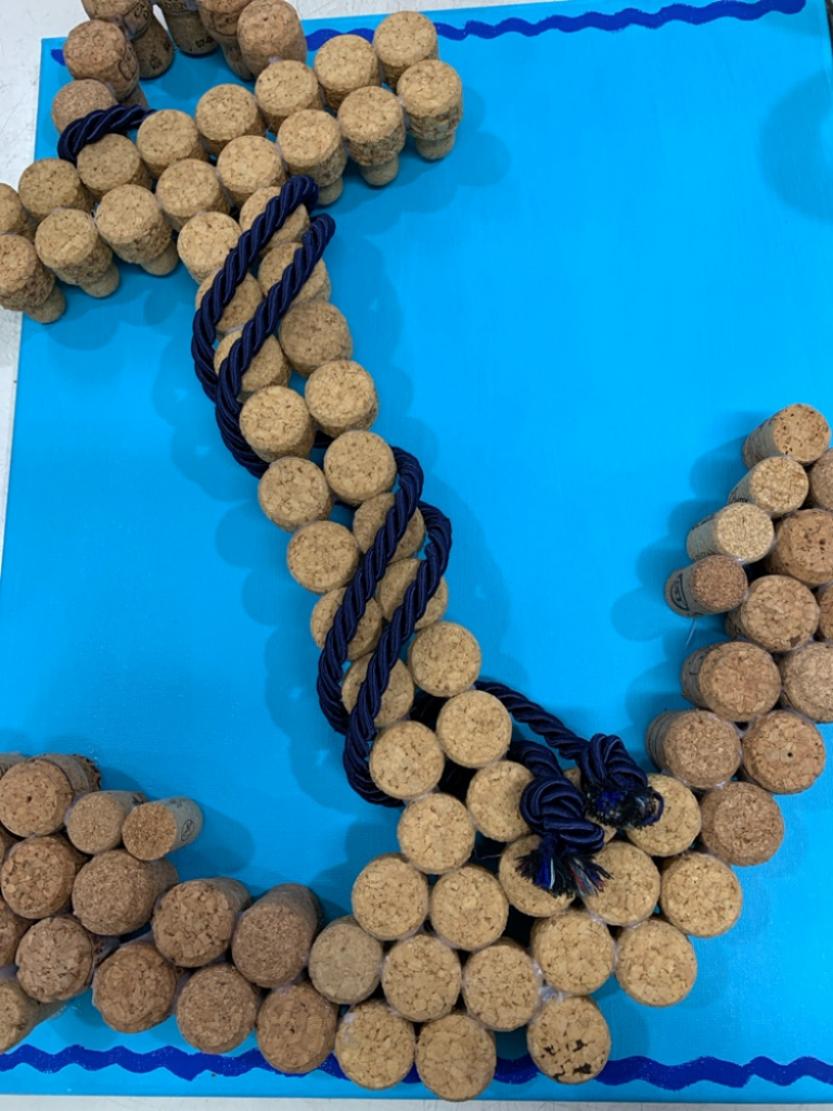 Mercatopoli QUADRO TAPPI ANCORA 40X50 W