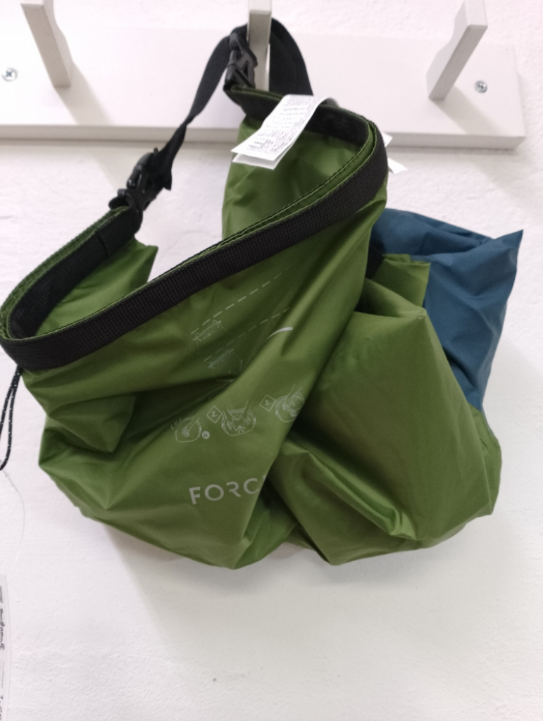 Mercatopoli Sacca Zaino Pressurizzata Verde Forcaz