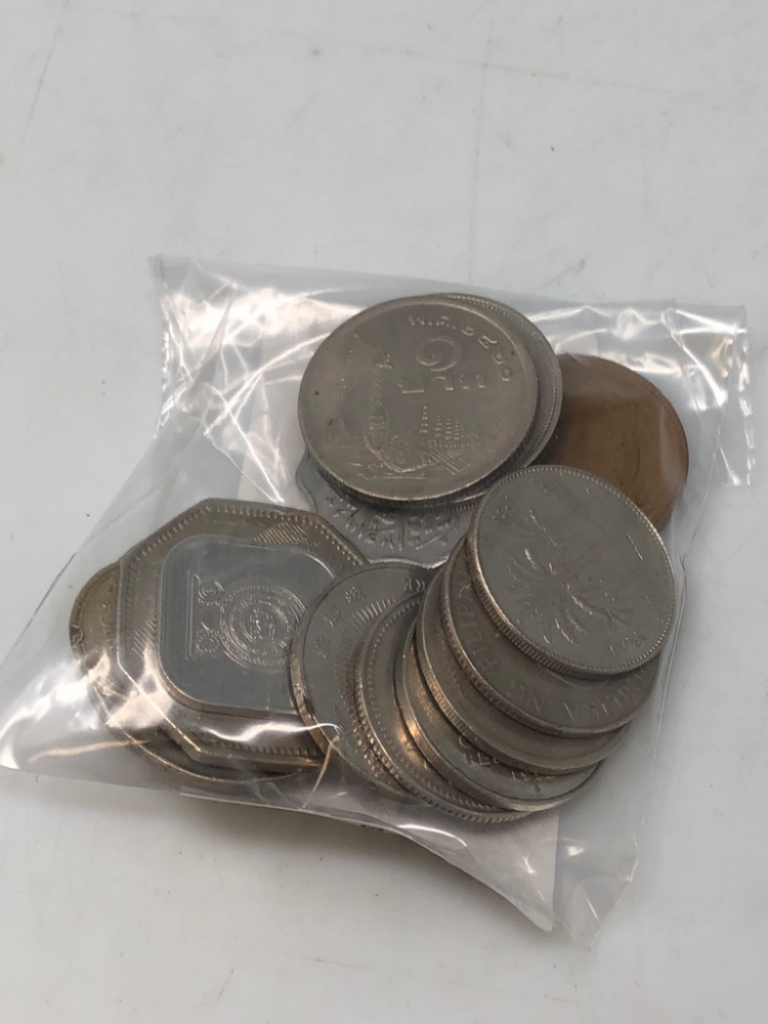 Mercatopoli Sacchetto Monete Miste Straniere