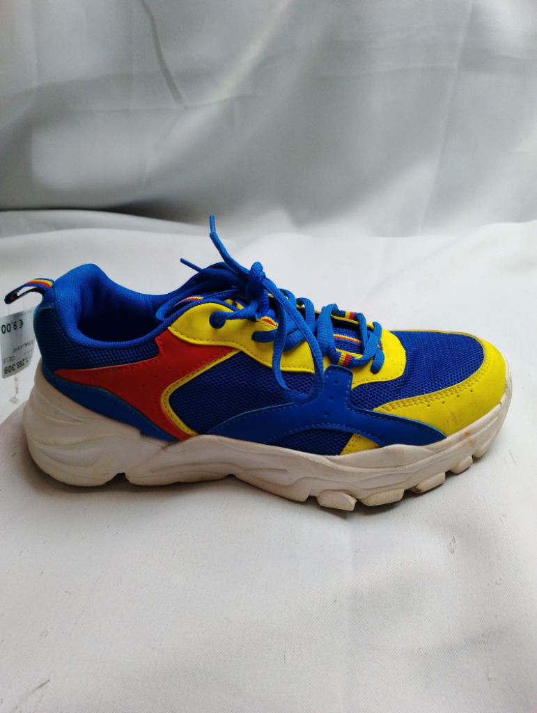 Mercatopoli Scarpa Lidl Blu E Gialla N 40