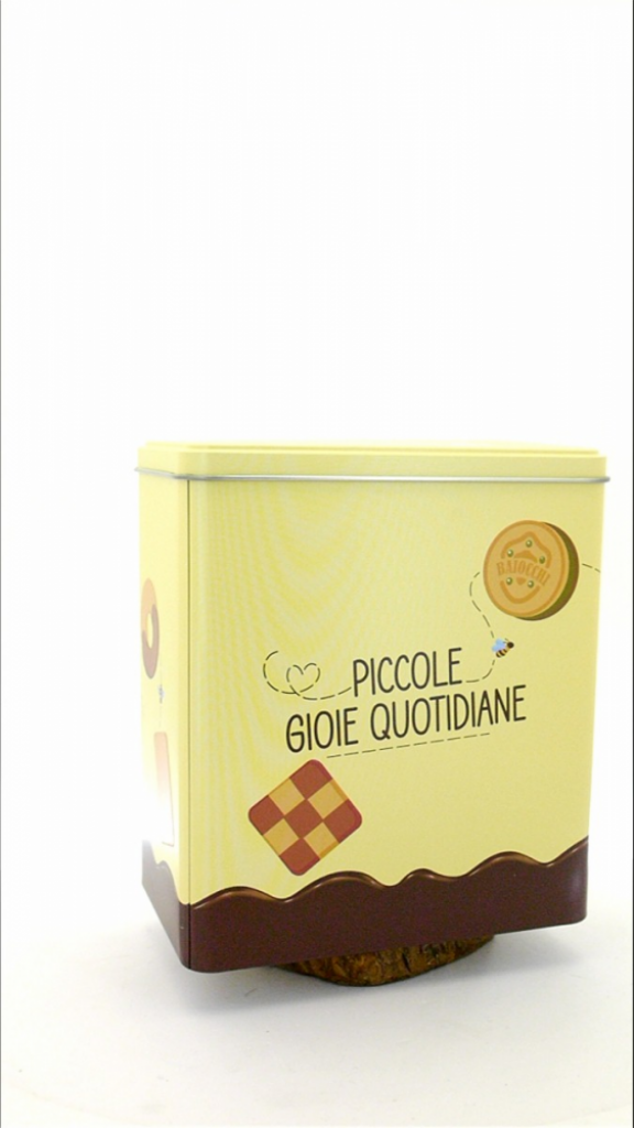 Mercatopoli Scatola Latta Mulino Bianco 17x20h11cm