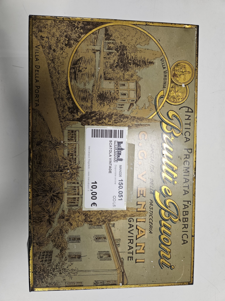 Mercatopoli Scatola Vintage