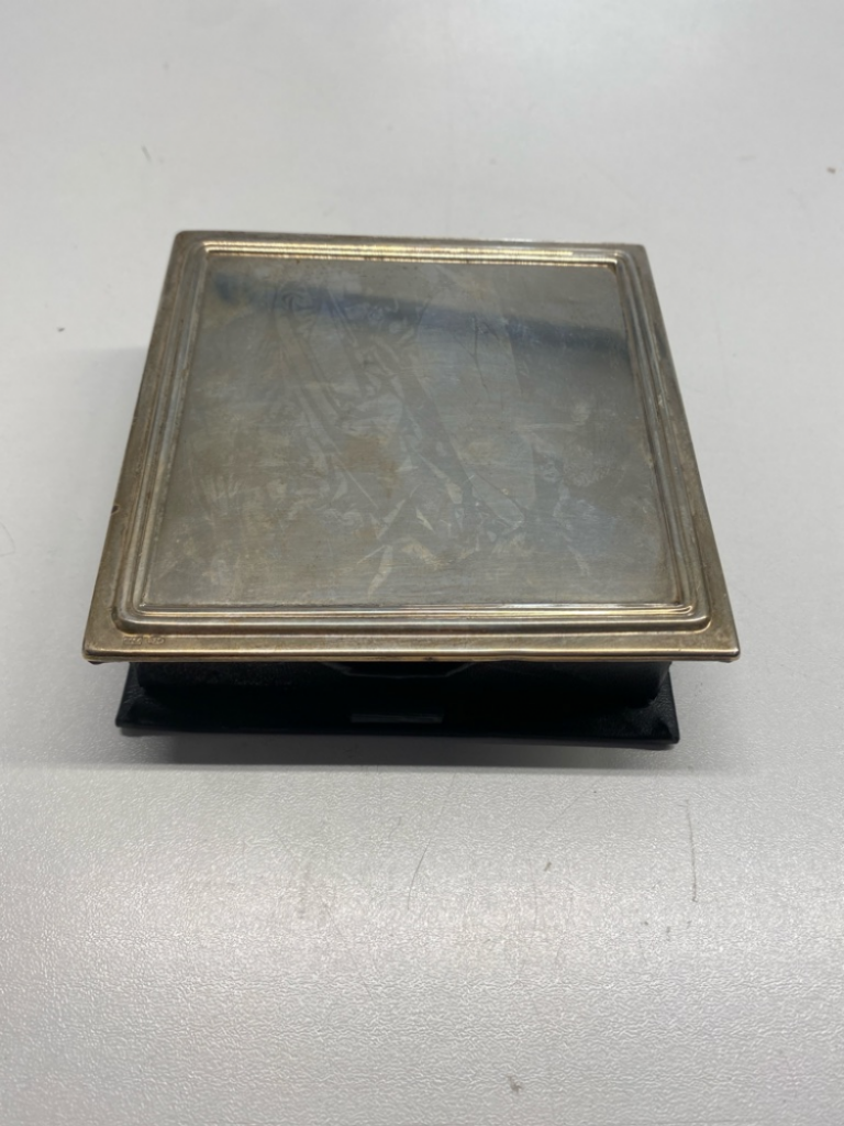 Mercatopoli Scatolina Con Coperchio Argento 925