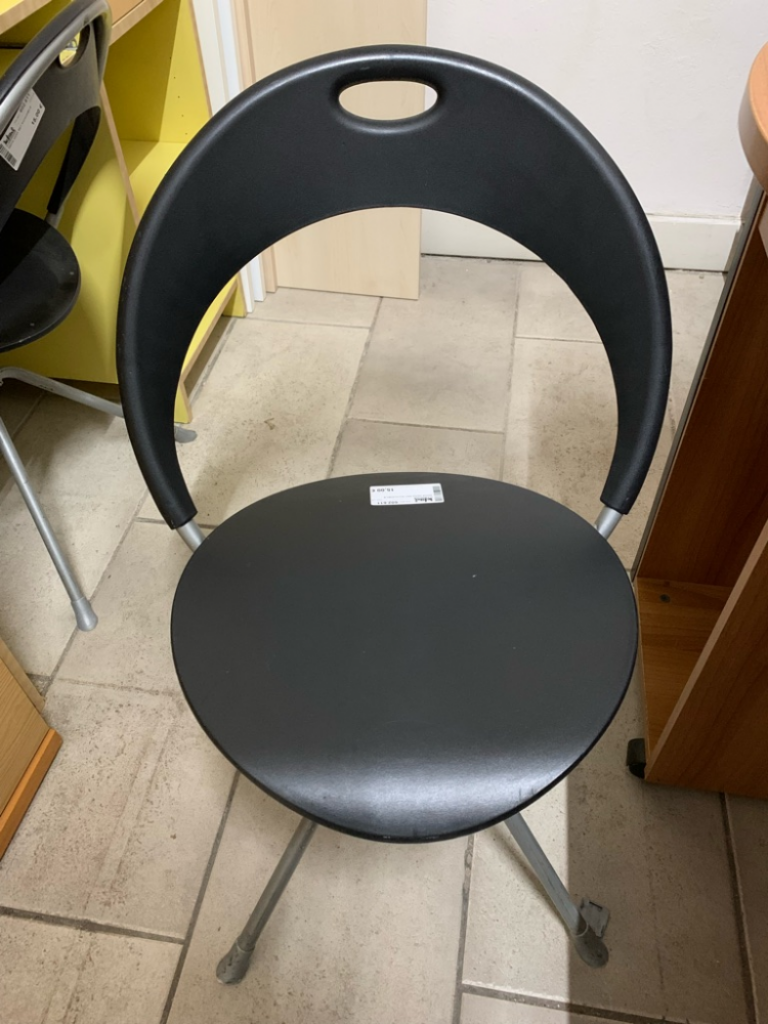 Mercatopoli Sedia Nera Met Richudibile